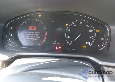 2019 Honda Accord Ex z USA, uszkodzony, nr VIN 1HGCV1F43KA165294